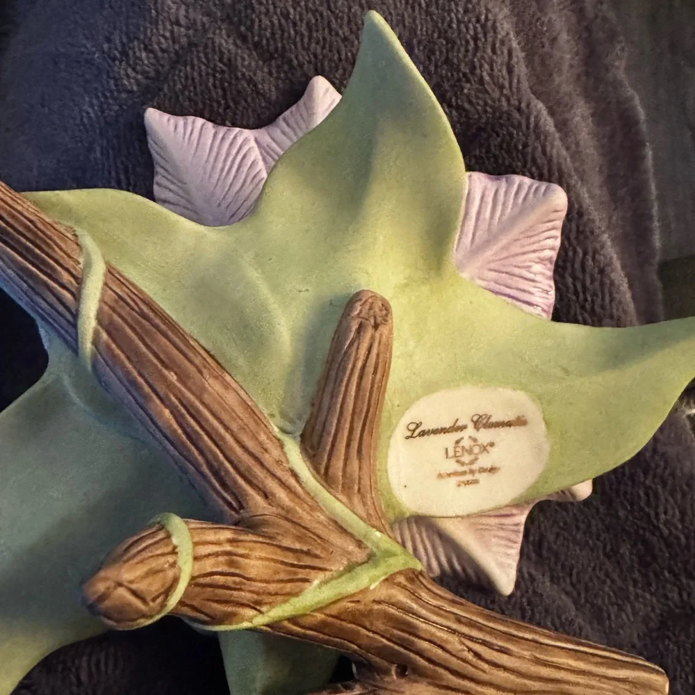 Lenox Lavender Floral Ceramic Decor